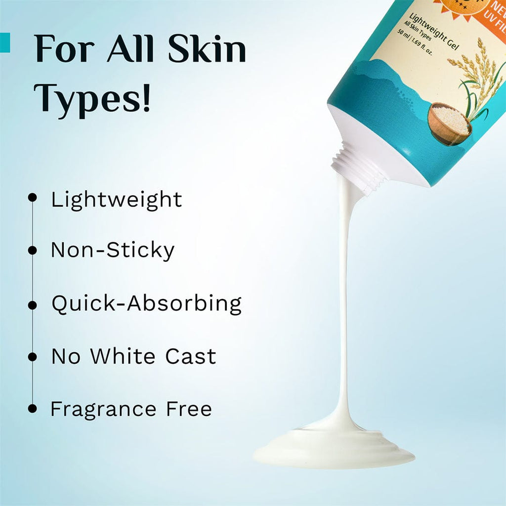 5% Niacinamide Hydra Glow Gel Sunscreen SPF 50+ PA++++